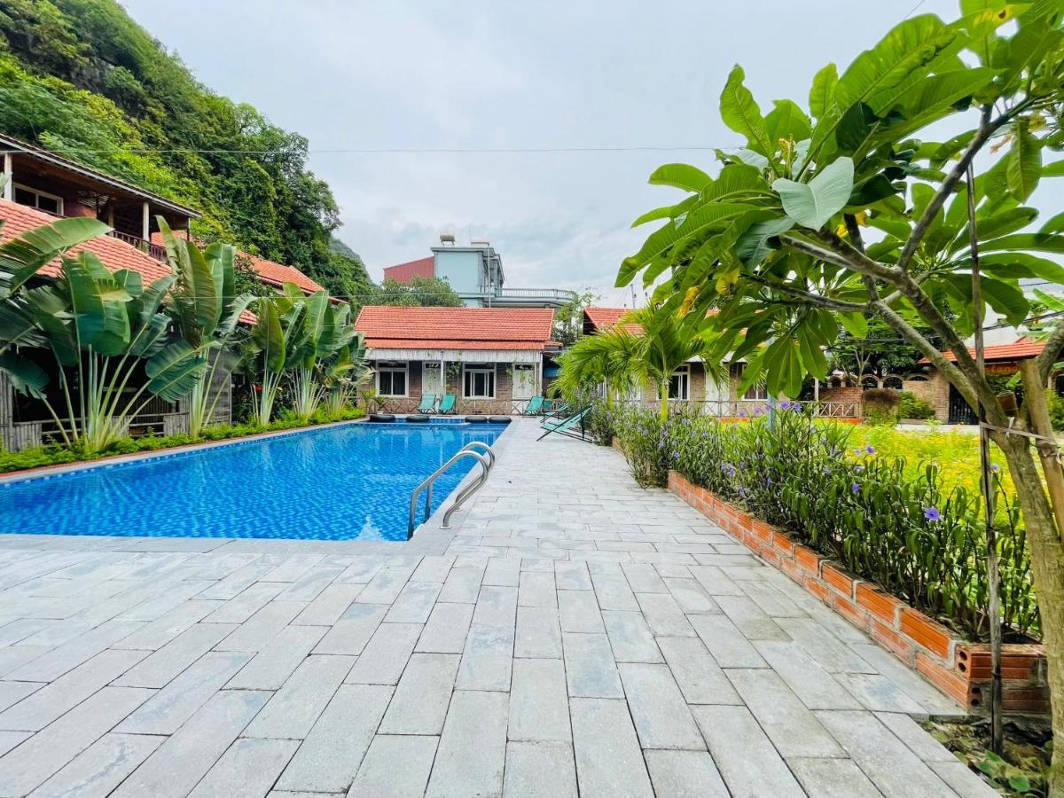 Ninh Binh Mountain Side Homestay & Cafe Exterior foto