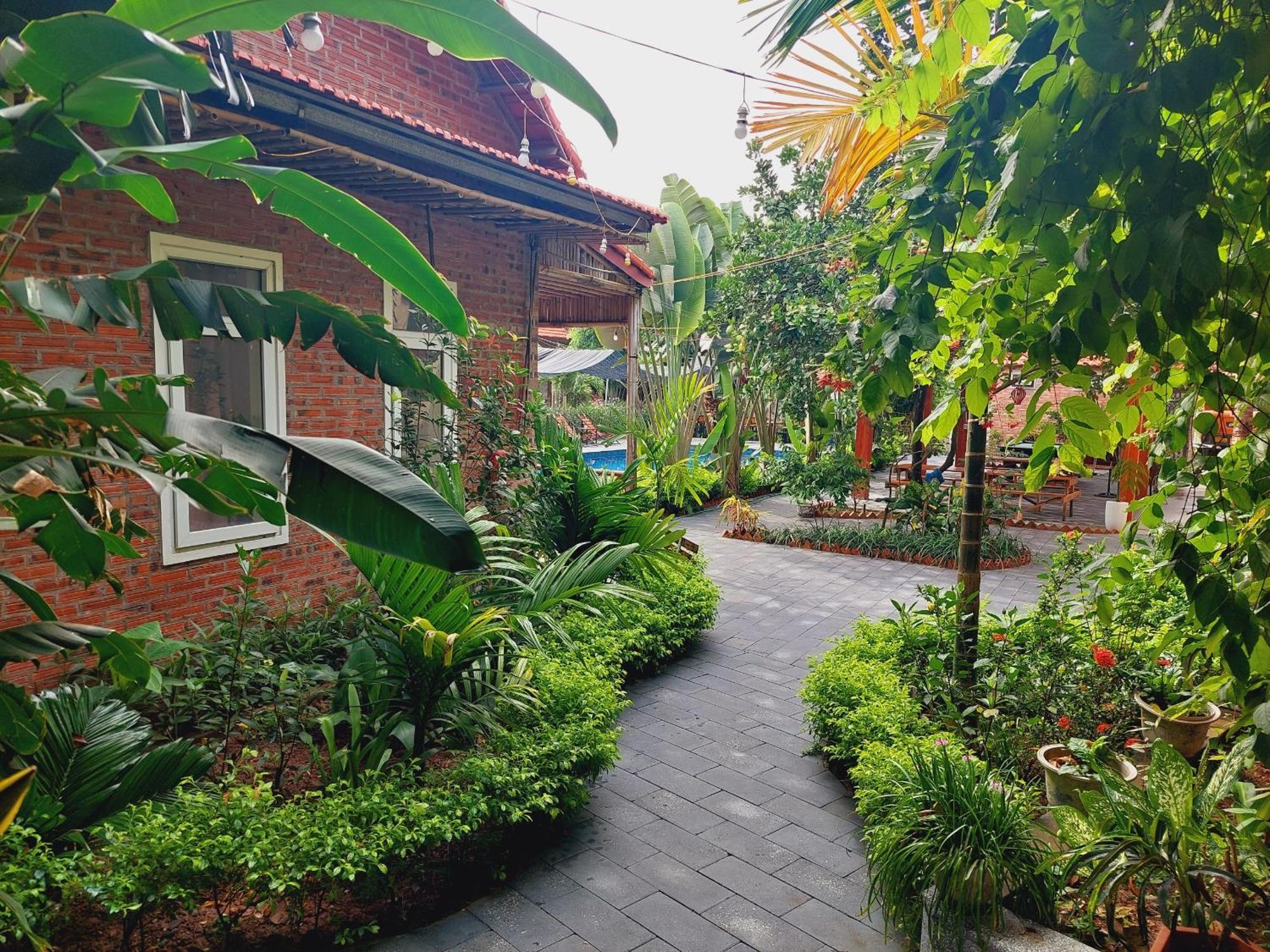 Ninh Binh Mountain Side Homestay & Cafe Exterior foto